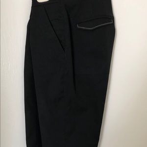 Lululemon high waist black crop pants